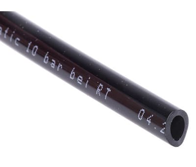 Product image for Black Pneumatic Tube, 10mm OD x 50m