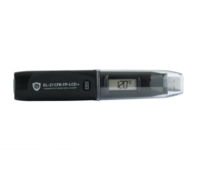 Product image for TEMPERATURE PROBE USB DATA LOGGER,LCD