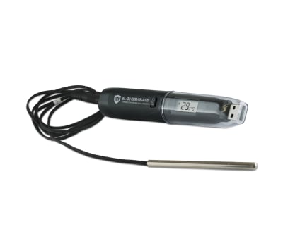 Product image for TEMPERATURE PROBE USB DATA LOGGER,LCD