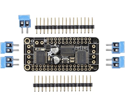 Product image for FEATHERWING DC/STEPPER MOTOR ADDON BOARD