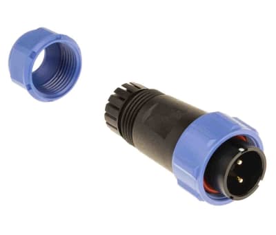 Product image for 2 WAY CABLE SOCKET 30A IP68