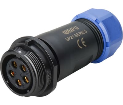 Product image for 5 WAY INLINE SOCKET AND PLUG 30A IP68