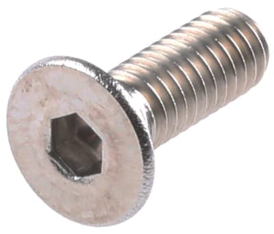 Product image for A2s/steel hex skt csk head screw,M4x8