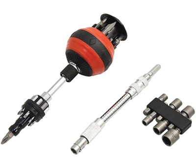 Product image for MULTI-BIT RATCHET BALL DRIVER 23 IN 1