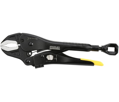 Product image for FM LOCKGRIP PLIERS 180MM CURVE JAW