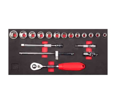 Product image for 18 Piece 3/8 Drive Socket Set ( in EVA)