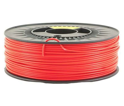 Product image for RS PRO RED PLA 2.85MM FILAMENT 2.3KG