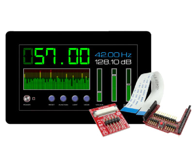 Product image for LCD DISPLAY 7.0" 800X480 C/TOUCH ARDUINO