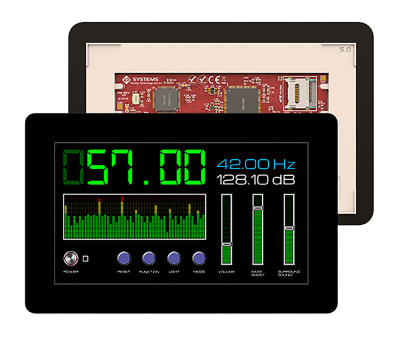 Product image for LCD DISPLAY 7.0" 800X480 C/TOUCH ARDUINO