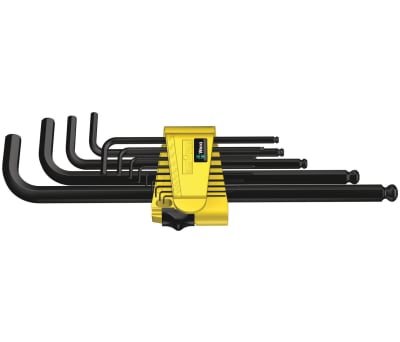 Product image for HEX KEY SET 0.05"-3/8" LONG BALLEND