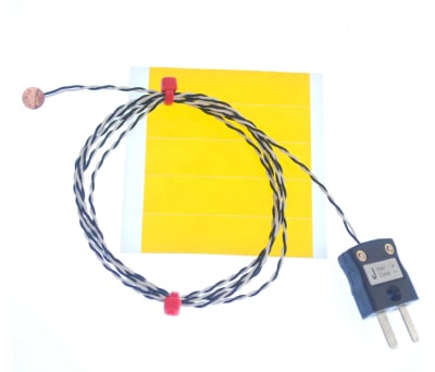 Product image for THERMOCOUPLE MINI TYPE K IEC PLUG 2M