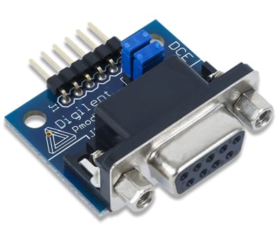 Product image for PMODRS232 UART-RS232 CONVERTOR MODULE