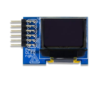 Product image for PMODOLEDRGB 96 X 64 RGB OLED DISPLAY