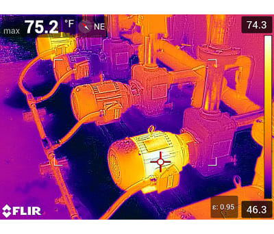 Product image for FLIR E95 THERMAL IMAGER WITH 24 DEG LENS