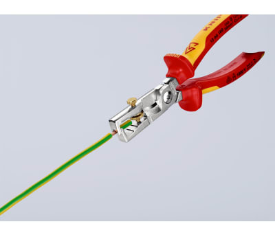 Product image for Knipex 180 mm Wire Stripper, 0.1mm ￫ 10.0mm