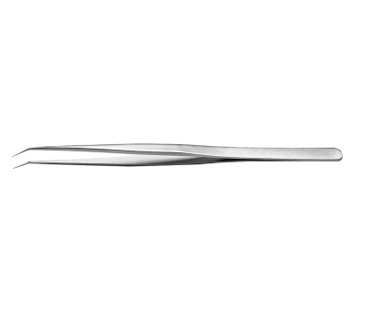 Product image for Premium economy tweezers bent 140mm