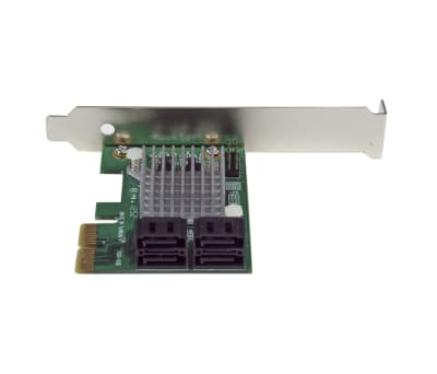 Product image for 4 PORT PCIE SATA CONTROLLER CARD