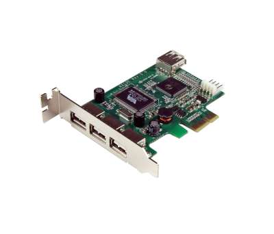 Product image for 4 Port PCIe USB 2.0 Card