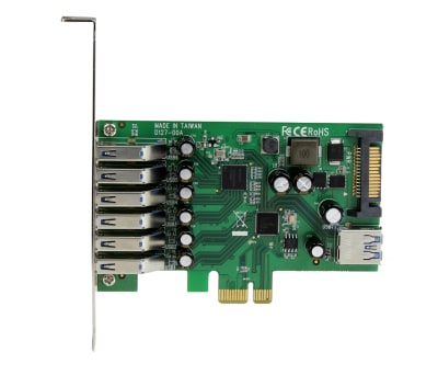 Product image for 7 Port SuperSpeed USB 3.0 PCIe Card