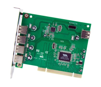 Product image for 7 Port PCI USB 2.0 Adapter Card