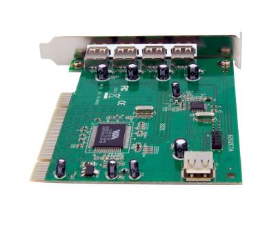 Product image for 7 Port PCI USB 2.0 Adapter Card