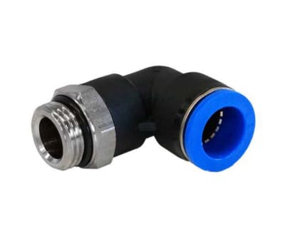 Product image for Metric Male Elbow Adapter 4 mm PT1/8