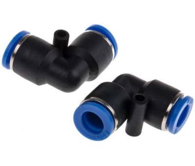 Product image for Elbow Tube to Tube Adapter 12 mm