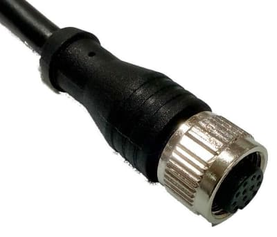 Product image for M12 Connector Female,12W,5m,PUR