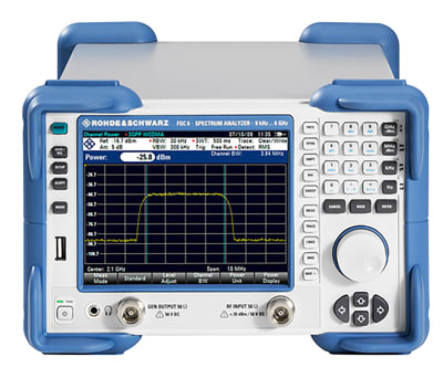 Product image for Rohde & Schwarz FSC-P4 Desktop Spectrum Analyser, 9 kHz → 6 GHz