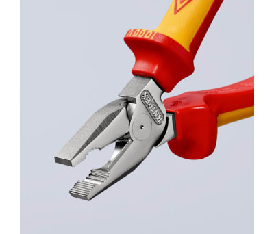 Product image for Knipex 180 mm Tool Steel Combination Pliers