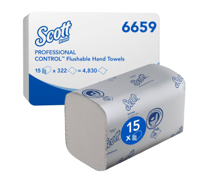 Product image for SCOTT PERFORMANCE HAND TOWELS WHITE 6659