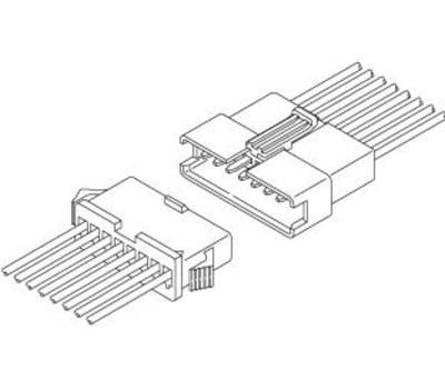 Product image for SM CONNECTOR HOUSING 2 PIN