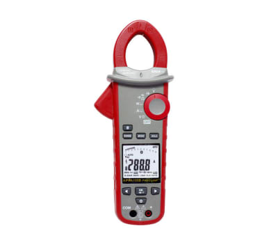 Product image for RS PRO 155B Power Clamp Meter, Max Current 600A ac CAT III 1000 V, CAT IV 600 V
