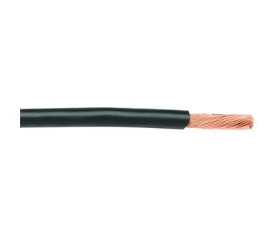 Product image for Wire 16 AWG PVC 300V UL1007 Black 305m