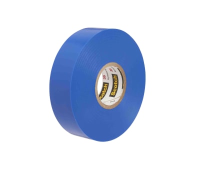 RS PRO Black PVC Electrical Tape, 38mm x 20m