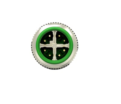 Product image for TE Connectivity Circular Connector, 8 contacts Cable Mount M12 Plug, Crimp IP67