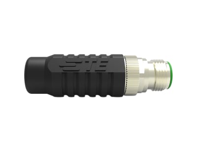 Product image for TE Connectivity Circular Connector, 8 contacts Cable Mount M12 Plug, Crimp IP67