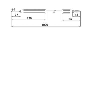 Product image for TEST LEADS BANANA PLUG - TEST ROD