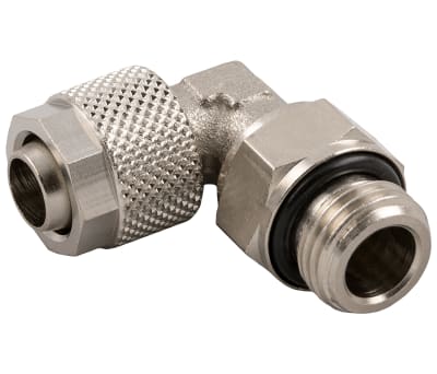 Product image for SWIVEL ELBOW CONNECTOR -BSPP 6/4-1/4