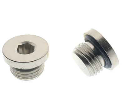 Product image for MALE PLUG WITH NBR ORING - BSPP 1/2