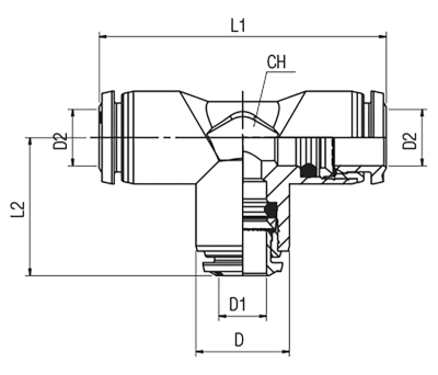 Product image for TEE 6-4-6