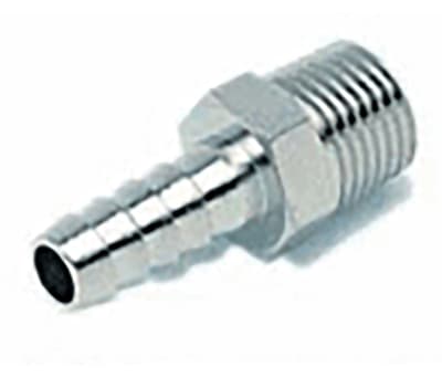 Product image for MALE HOSE ADAPTOR - BSPT 6-1/8