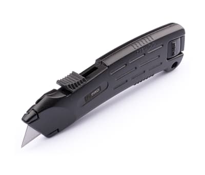 Product image for RS PRO Retractable Utility Safety Knife with Straight Blade