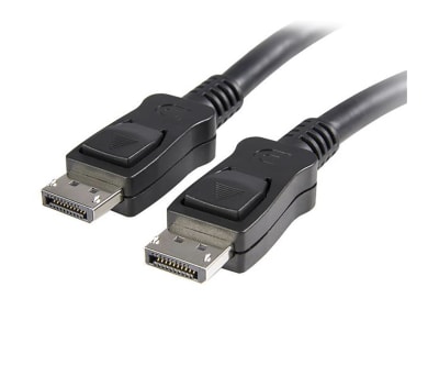 Product image for 10 ft DisplayPort Cable with Latches
