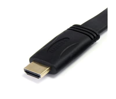 Product image for 5m Flat HDMI Digital Video Cable with Et