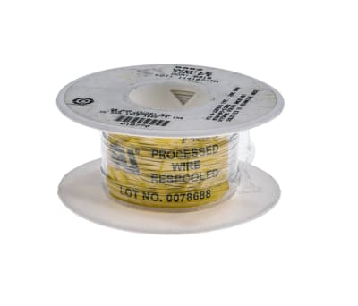 Product image for Alpha Wire White, 0.09 mm² Hook Up Wire Premium Series , 30m