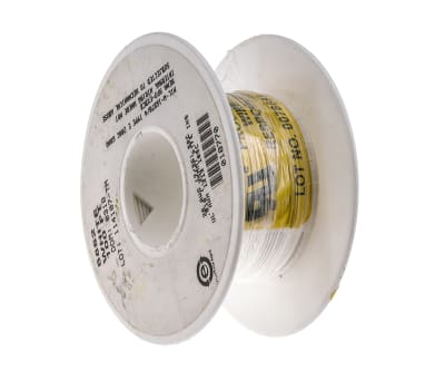 Product image for Alpha Wire White, 0.09 mm² Hook Up Wire Premium Series , 30m