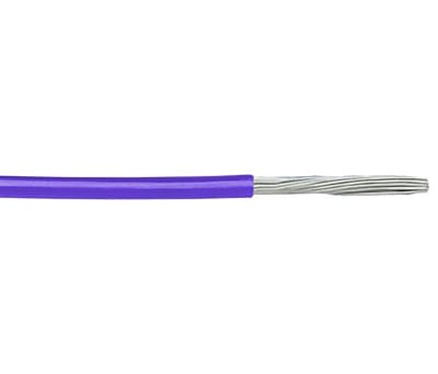Product image for Wire 20AWG 600V UL1213 Violet 30m