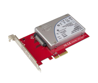 Product image for U.2 TO PCIE ADAPTER - X4 PCIE - FOR 2.5"