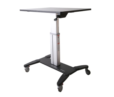 Product image for Startech Mobile Sit-Stand Workstation With